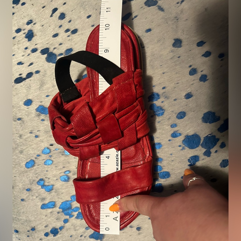 A.S.98 Red Purt sling back - Picture 7 of 9